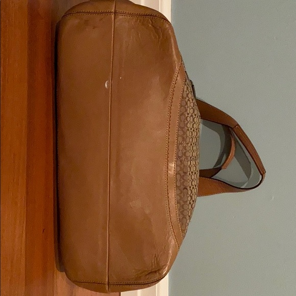 Coach Soho tan satchel F10927 - Picture 3 of 6